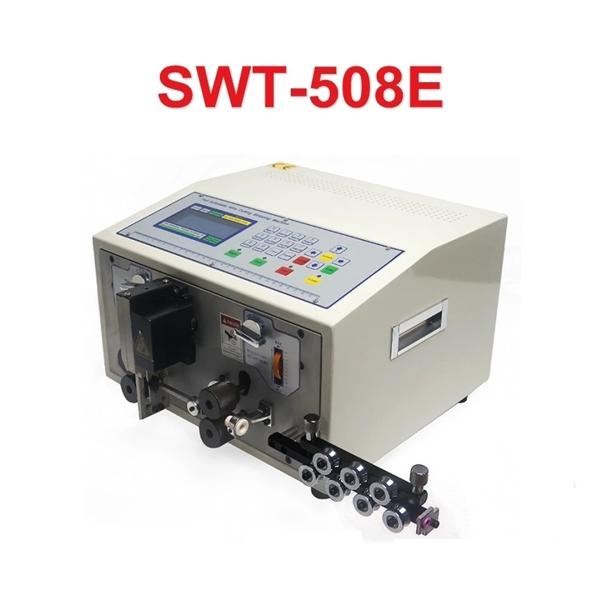 SWT508C Computerized Wire Stripping Machine SWT508E Automatic Peeling Machine Skinning Cutting Wire From 0.1 to 8mm²