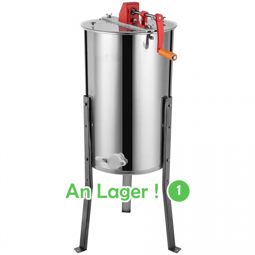 Extracteur de miel manuel 3/6, quatre peignes en acier inoxydable, Durable