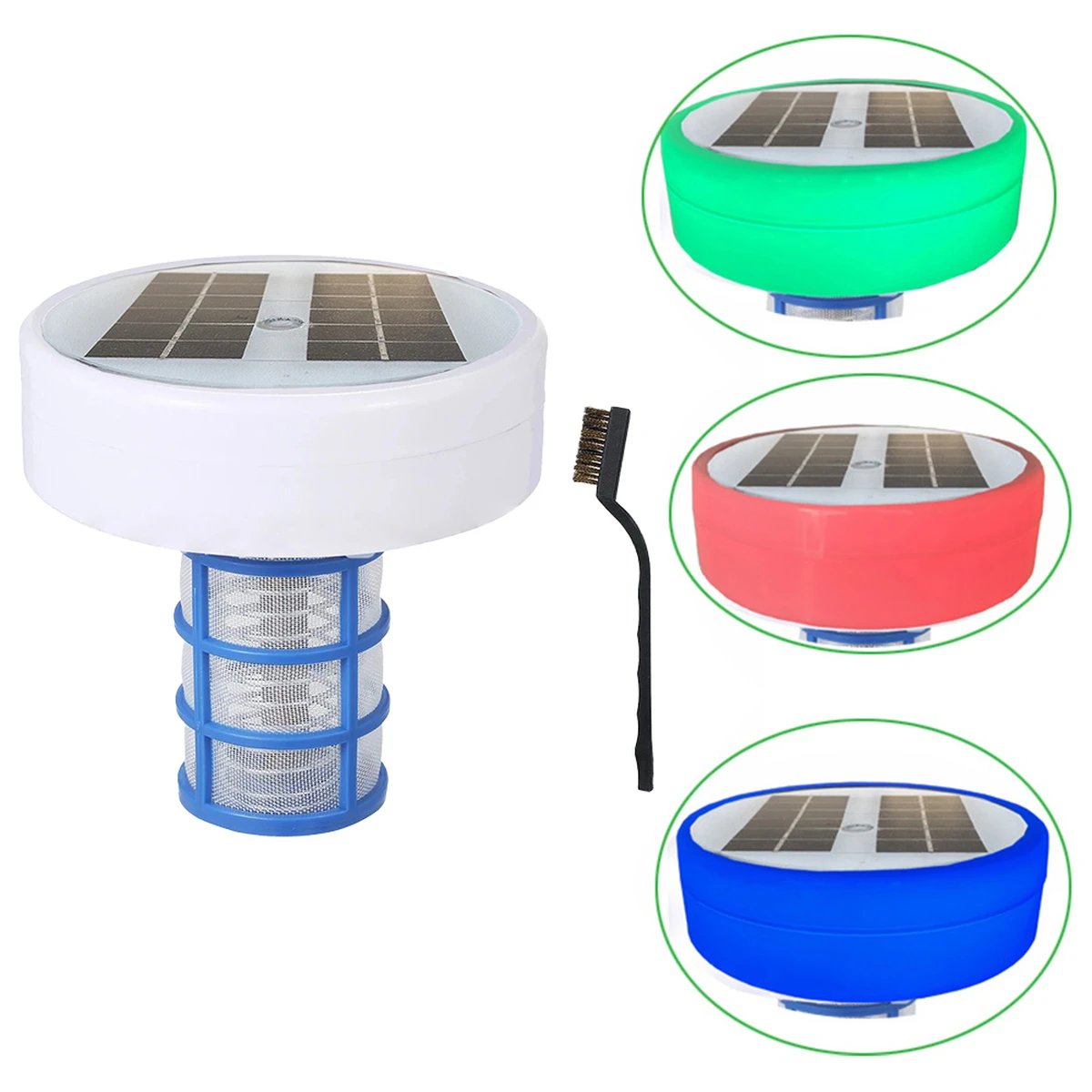 Avec une lampe RGB