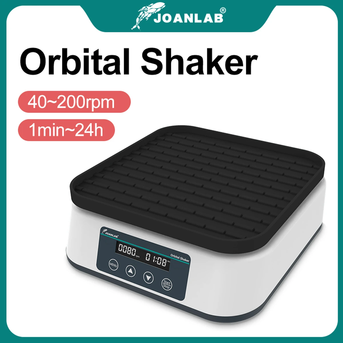 JOANLAB SK-20 Orbital Shaker Digital Display Shaker Laboratory Multi-Purpose Oscillator
