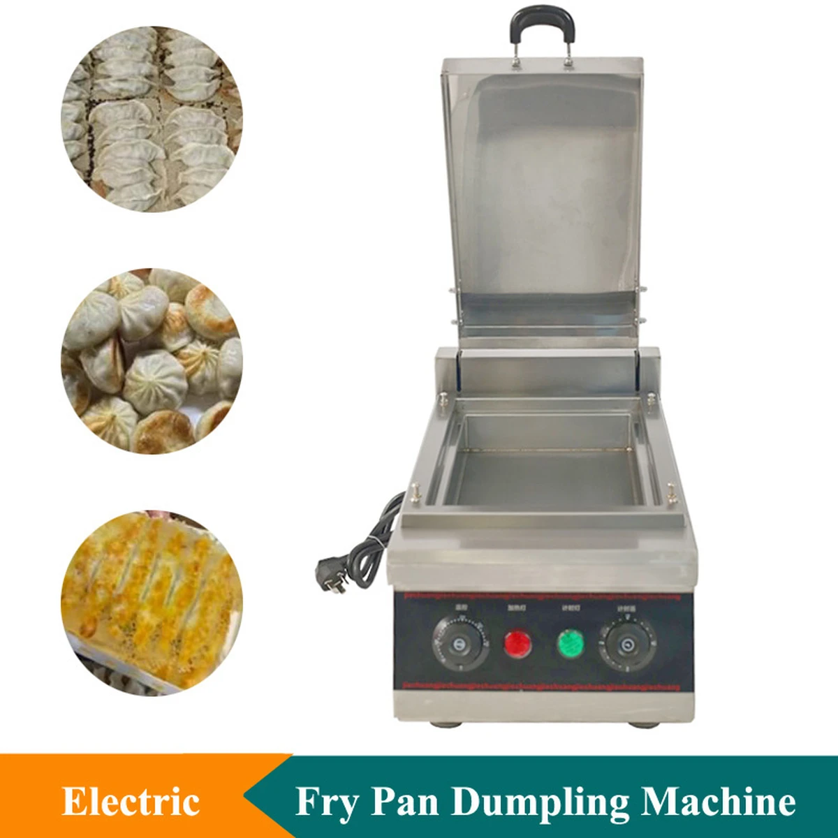 2500W Gyoza automatische Knödel gebratene Maschine kommerzielle Knödel Gyoza Herd Maschine