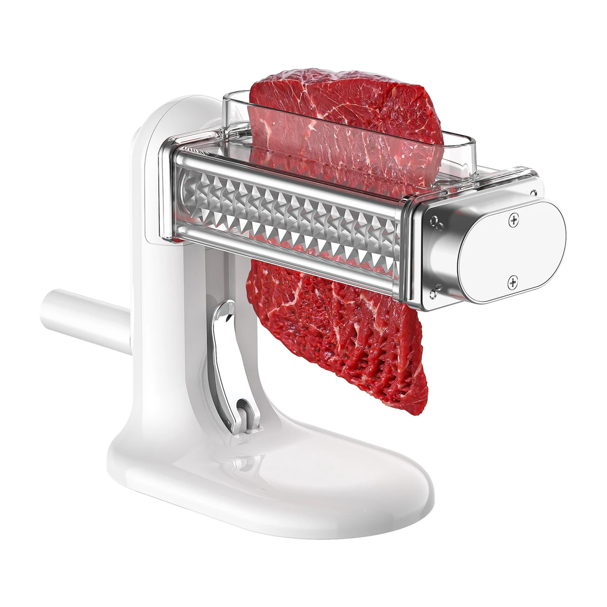 Attendrisseur de viande manuel en acier inoxydable, machine à aplatir et attendrir la viande, rouleau pour steak, bœuf et volaille