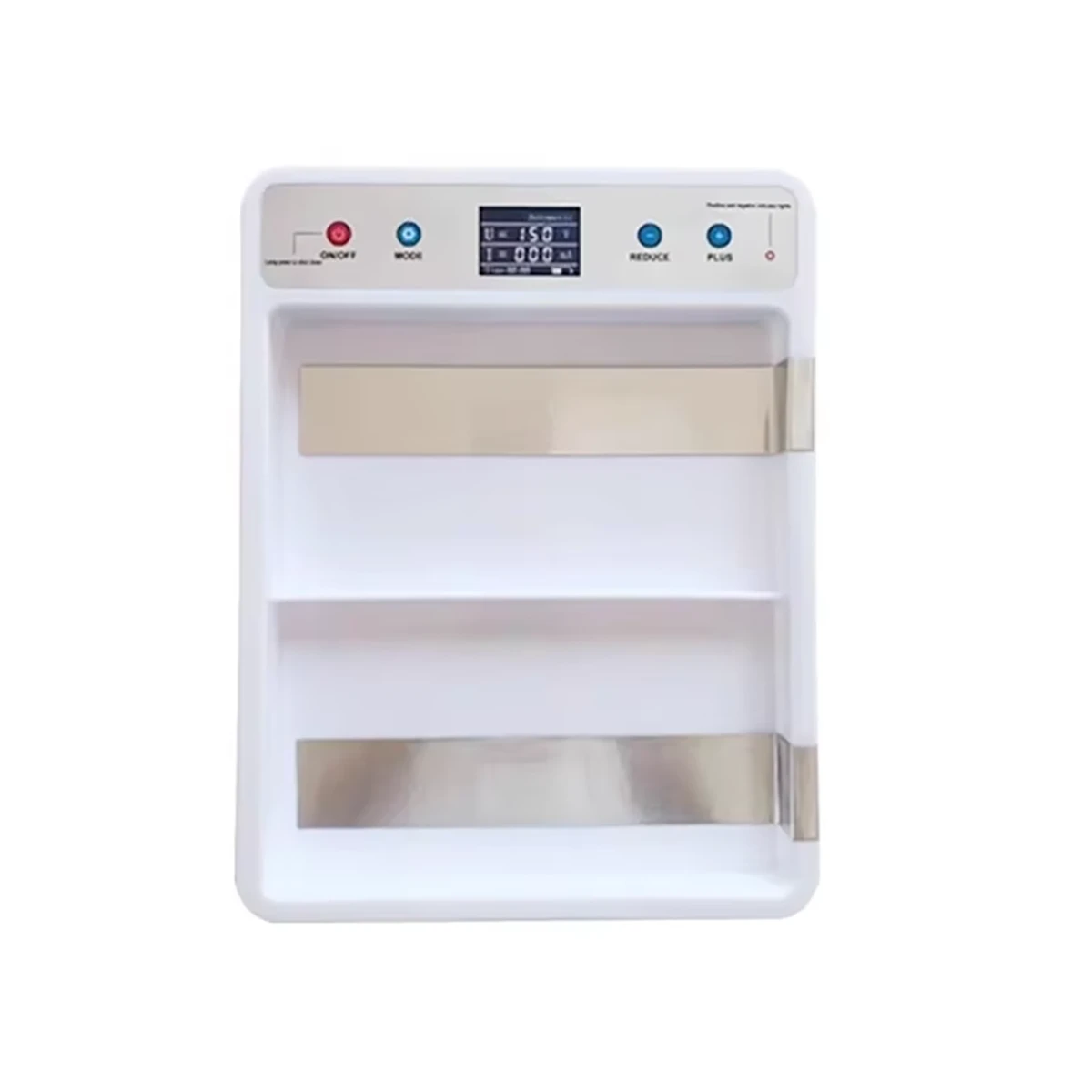 Nouvelle machine anti-transpirante par iontophorèse pour les mains et les pieds, destinée au traitement de l'hyperhidrose