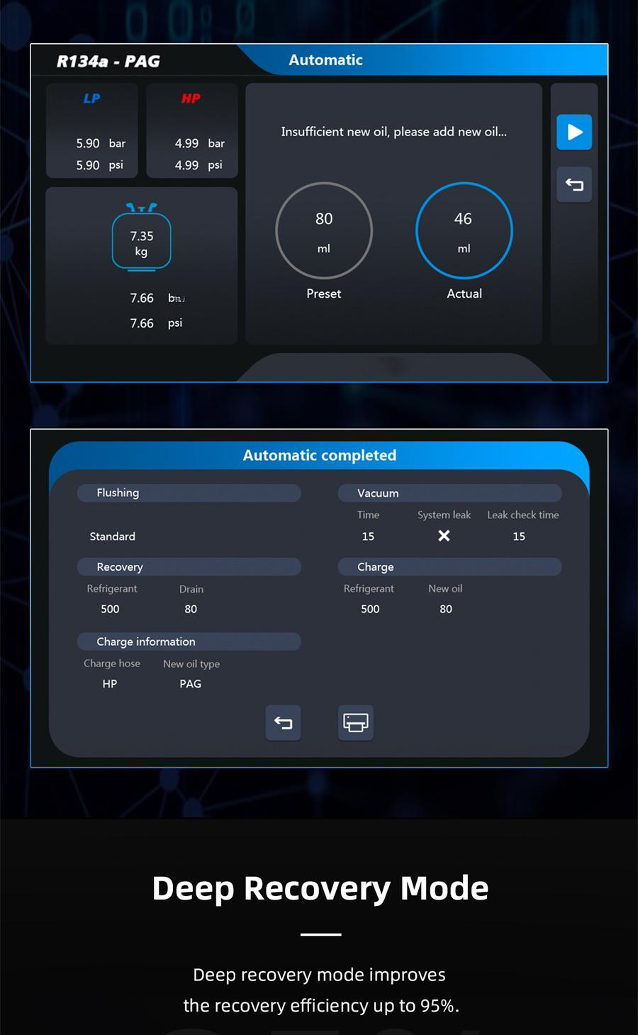 WDF X849 Vollautomatische Klimaservice-Station