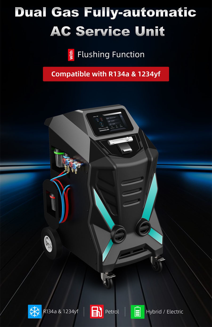 WDF X849 Vollautomatische Klimaservice-Station