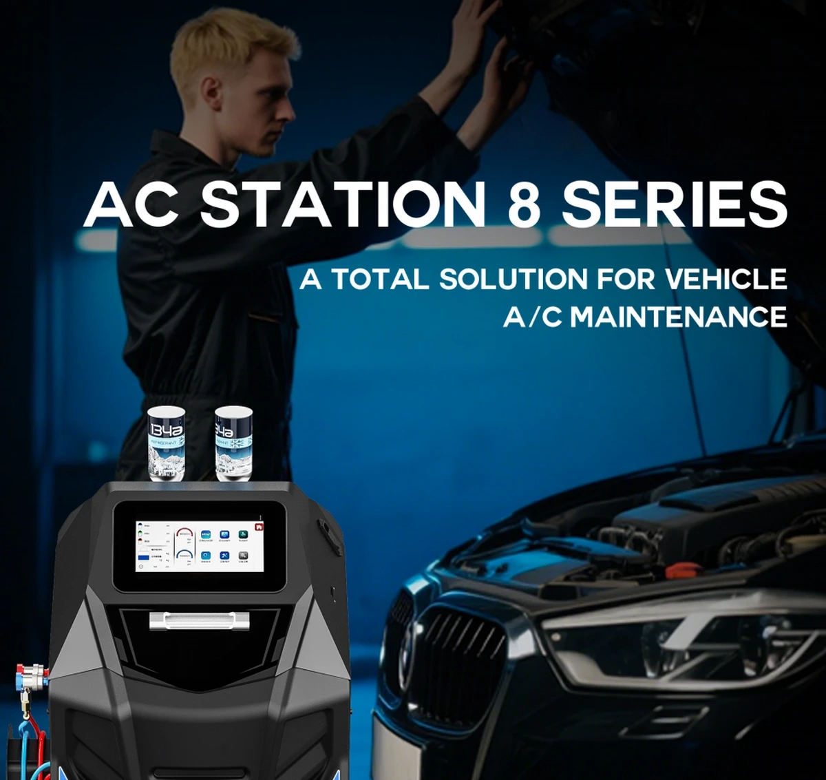 WDF X849 Vollautomatische Klimaservice-Station