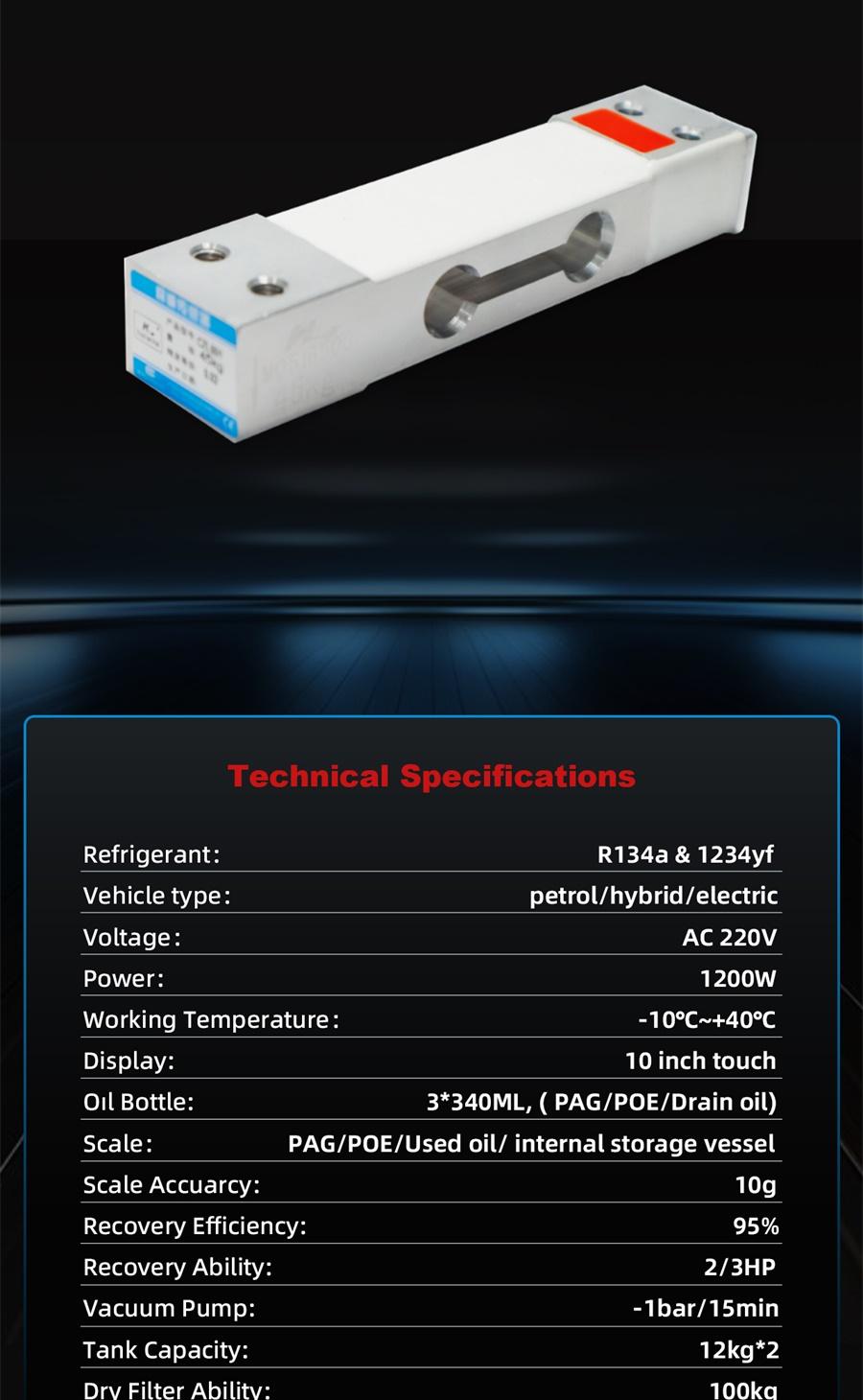 WDF X849 Vollautomatische Klimaservice-Station