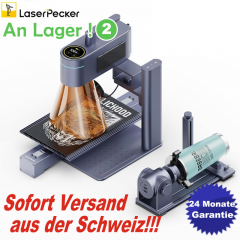 LaserPecker 4 Deluxe Dual Laser Engraver with Rotary Extension, Slide Extension