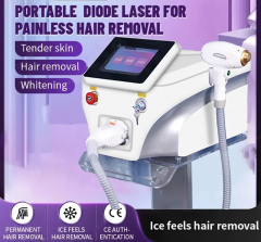 Épilation laser diode 808 nm professionnelle, indolore, par refroidissement à air, définitive