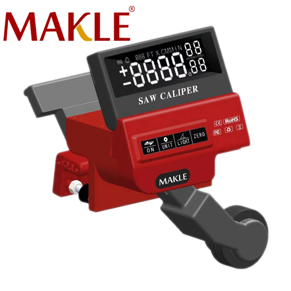 Rolling Gauge cutting machines, high-precision digital woodworking distance measurement, multifunctional woodworking aids