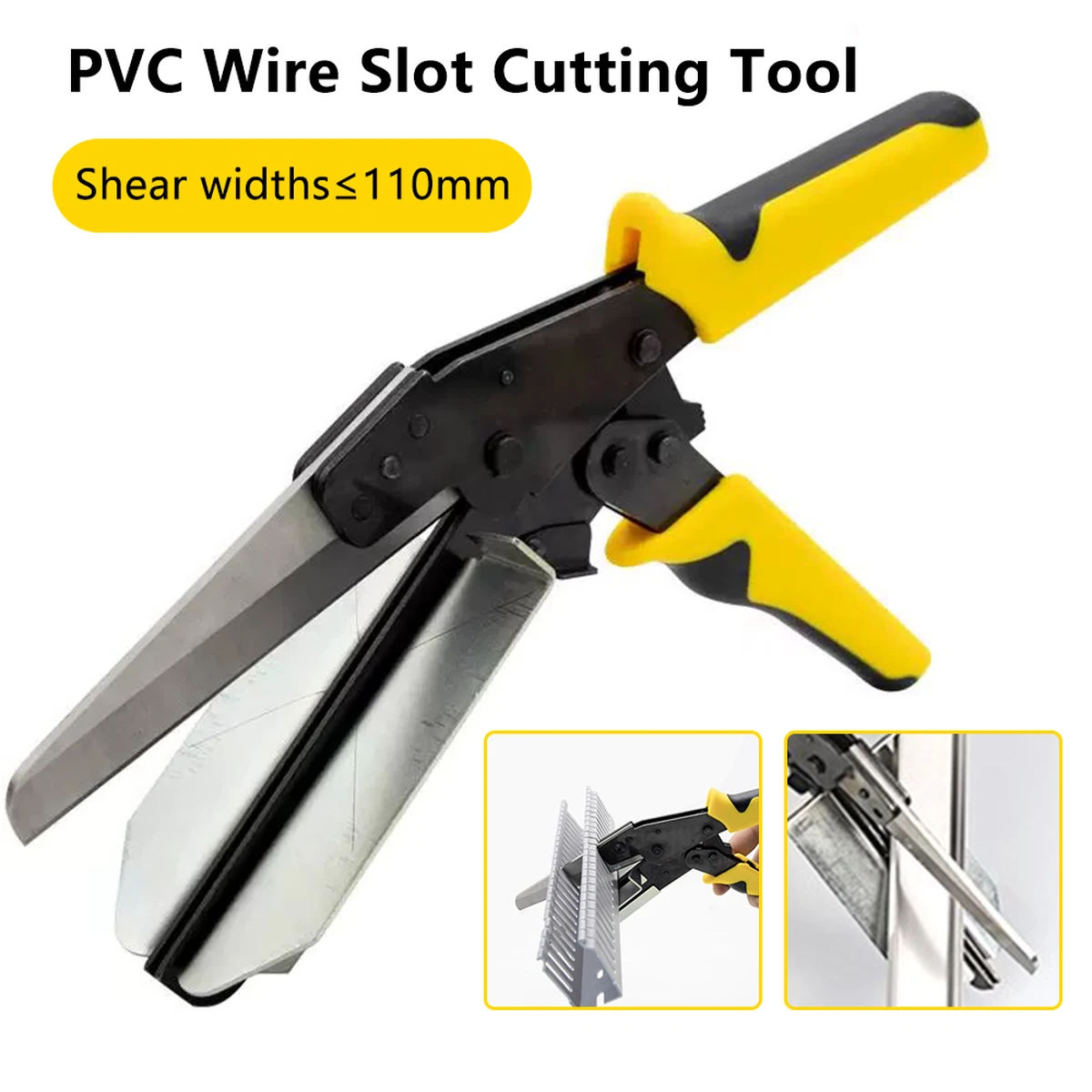 Cisaille à onglets multi-angles réglable à 45°/90° pour tuyaux en PVC, PPR et plastique – coupe-tubes et coupe-gouttières