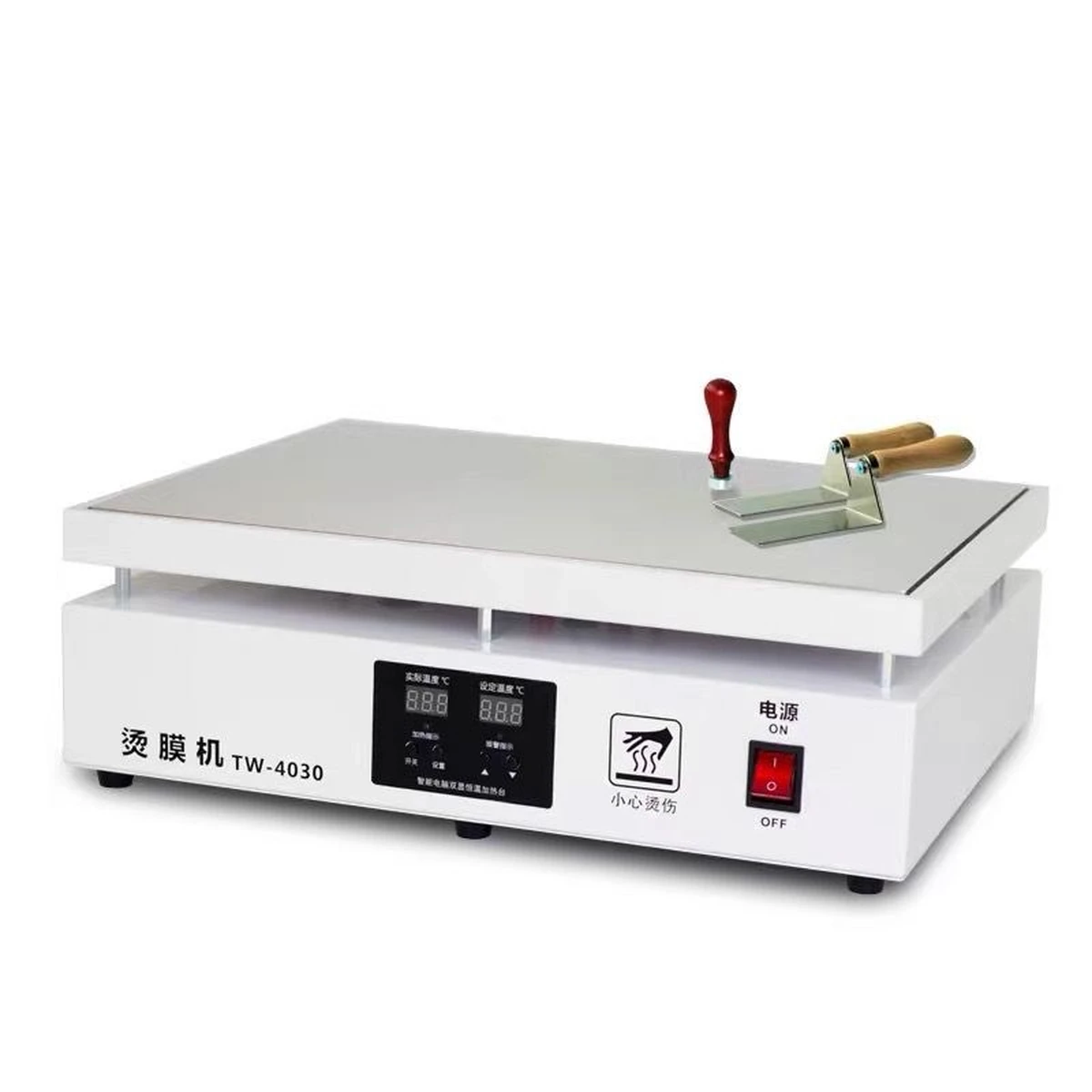 Station de chauffage, température constante, gaine thermorétractable, film BOPP, cellophane, scellage, machine d'emballage, circuit imprimé, écran LCD