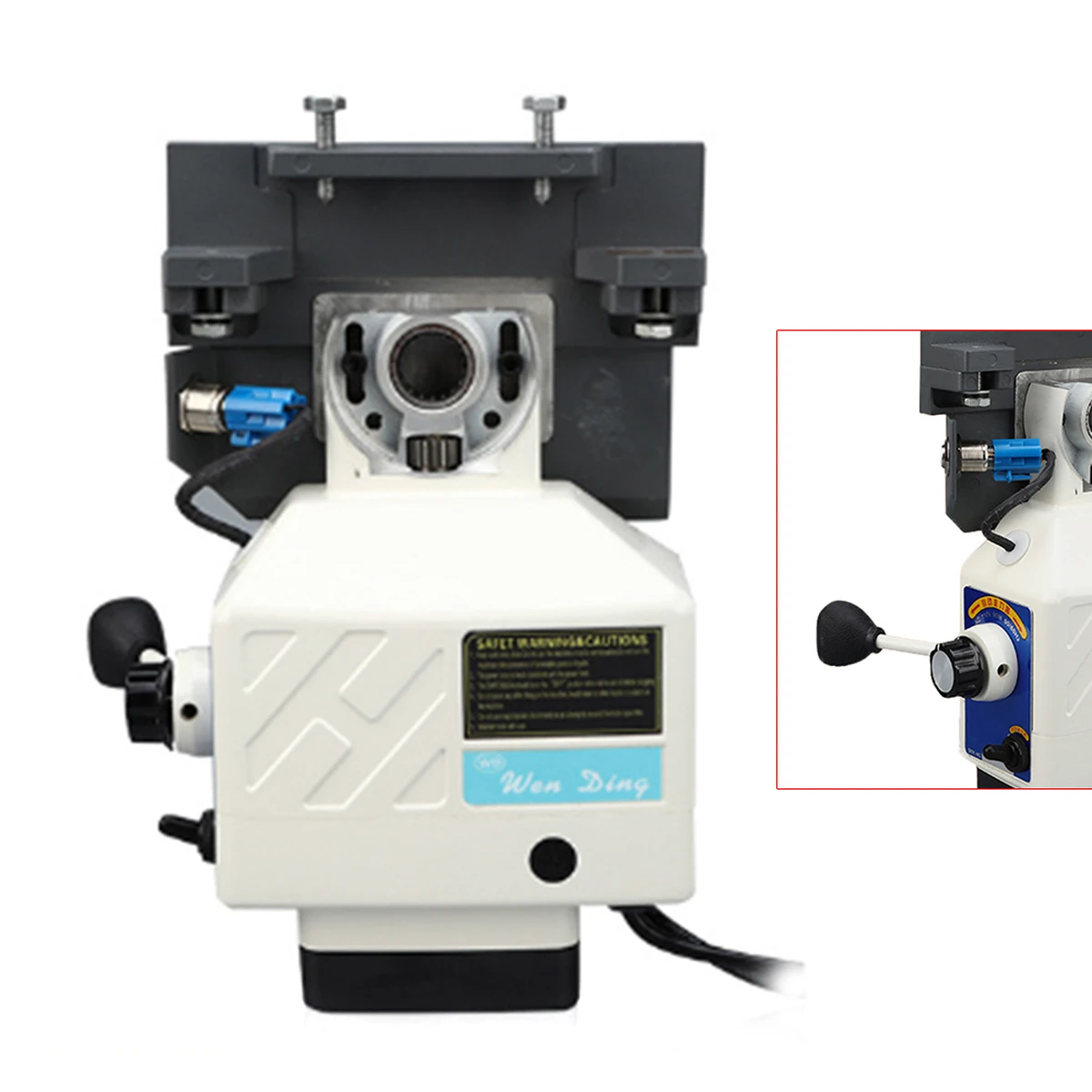 Futchoy horizontal milling machine, power supply, maximum torque 450 in. lb, 200 rpm, X-axis power supply milling machine