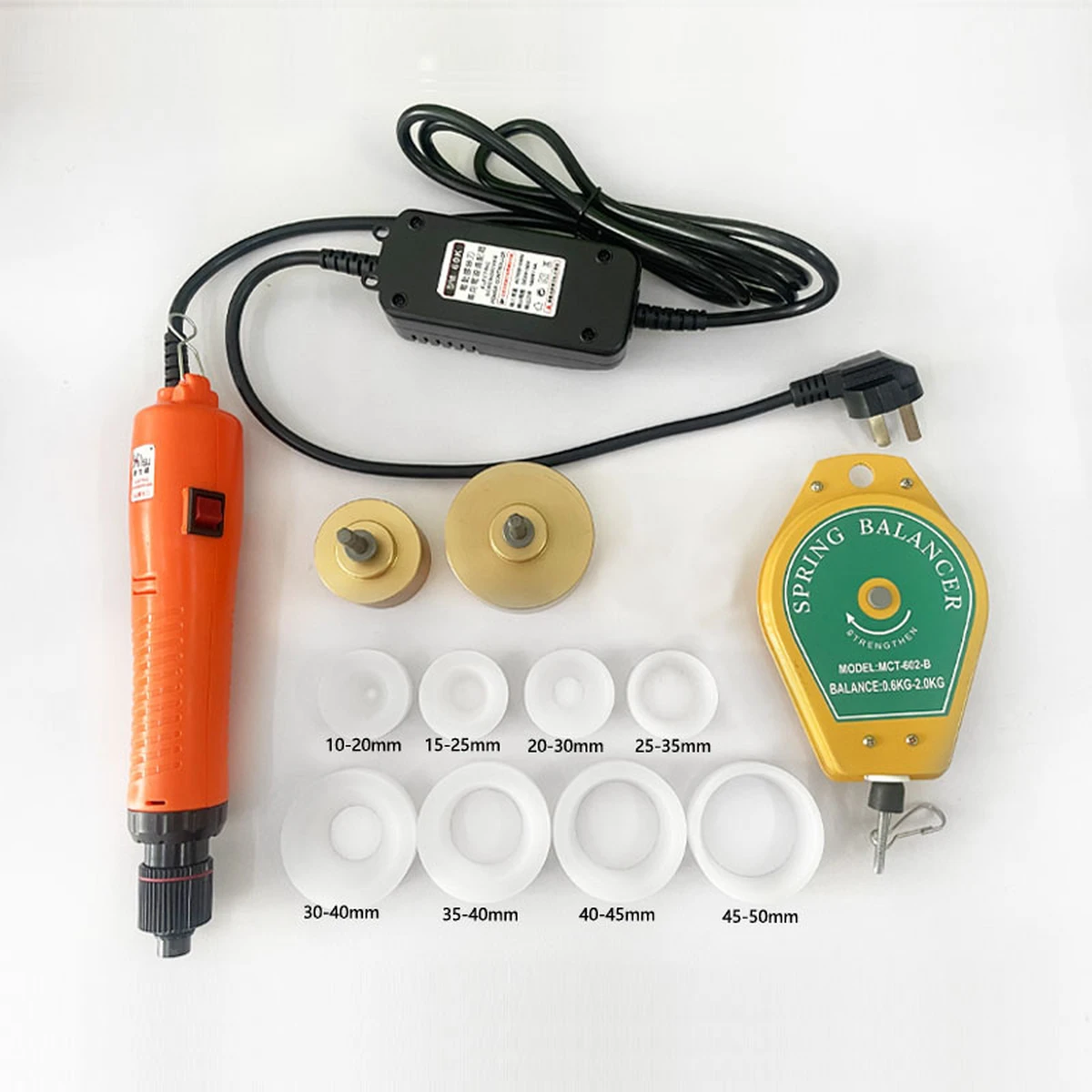 Electric bottle capping machine with high torque – Portable capping device for bottles and packaging