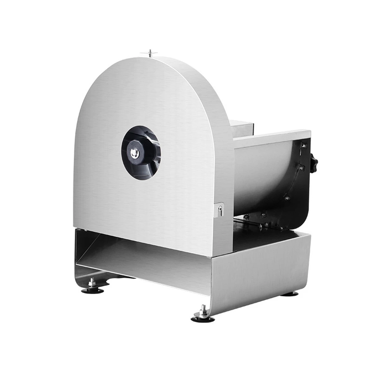 Commercial electric and manual vegetable slicer – automatic potato/fruit slicer for lemons/carrots/cabbage