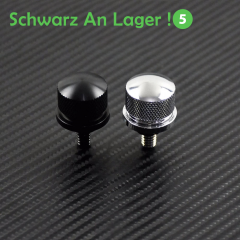 Black Chrome Rear Seat Bolt Stainless Steel Fender Bolt