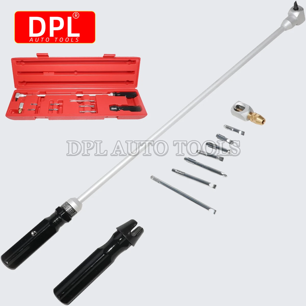 Carburetor adjustment wrench tool, 90-degree angled screwdriver, portable multi-purpose screwdriver set for motorcycles and snowmobiles
