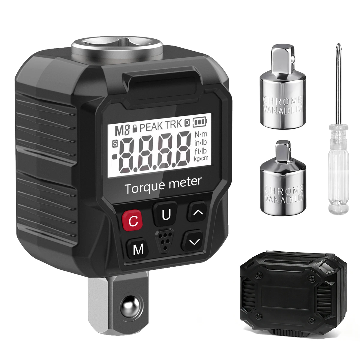 Digitaler Drehmomentschlüssel-Adapter 17-340N.m Mit 1/4'' 3/8'' Präzisions-Elektronischer Drehmoment-Werkzeugkonverter