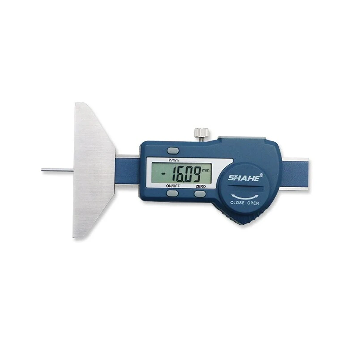 Digitales Messgerät für Autoreifen, Reifenprofiltiefenmesser, Messwerkzeug, Edelstahl-Messschieber, Bereich 0–25 mm/0–50 mm