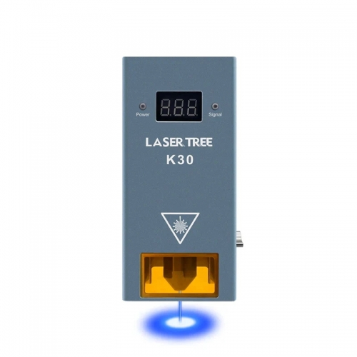 LASER TREE K30 30W Laser Module Laser Engraving and Cutting Module, Compatible with Atomstack, Ortur, Two Trees, Sculpfun & xTool