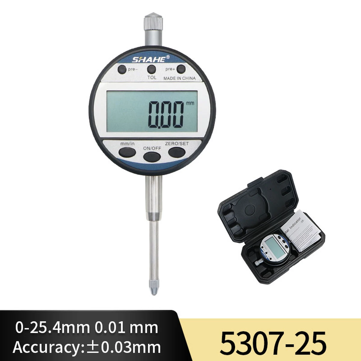 0-25.4mm 6- buttons