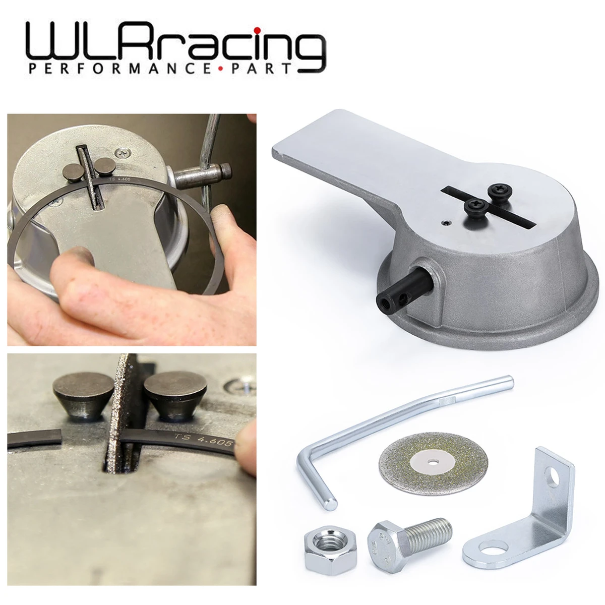 Nouvel outil de précision pour filtre de chambre d'extrémité de segment de piston, accessoires pour segments de piston de tout diamètre
