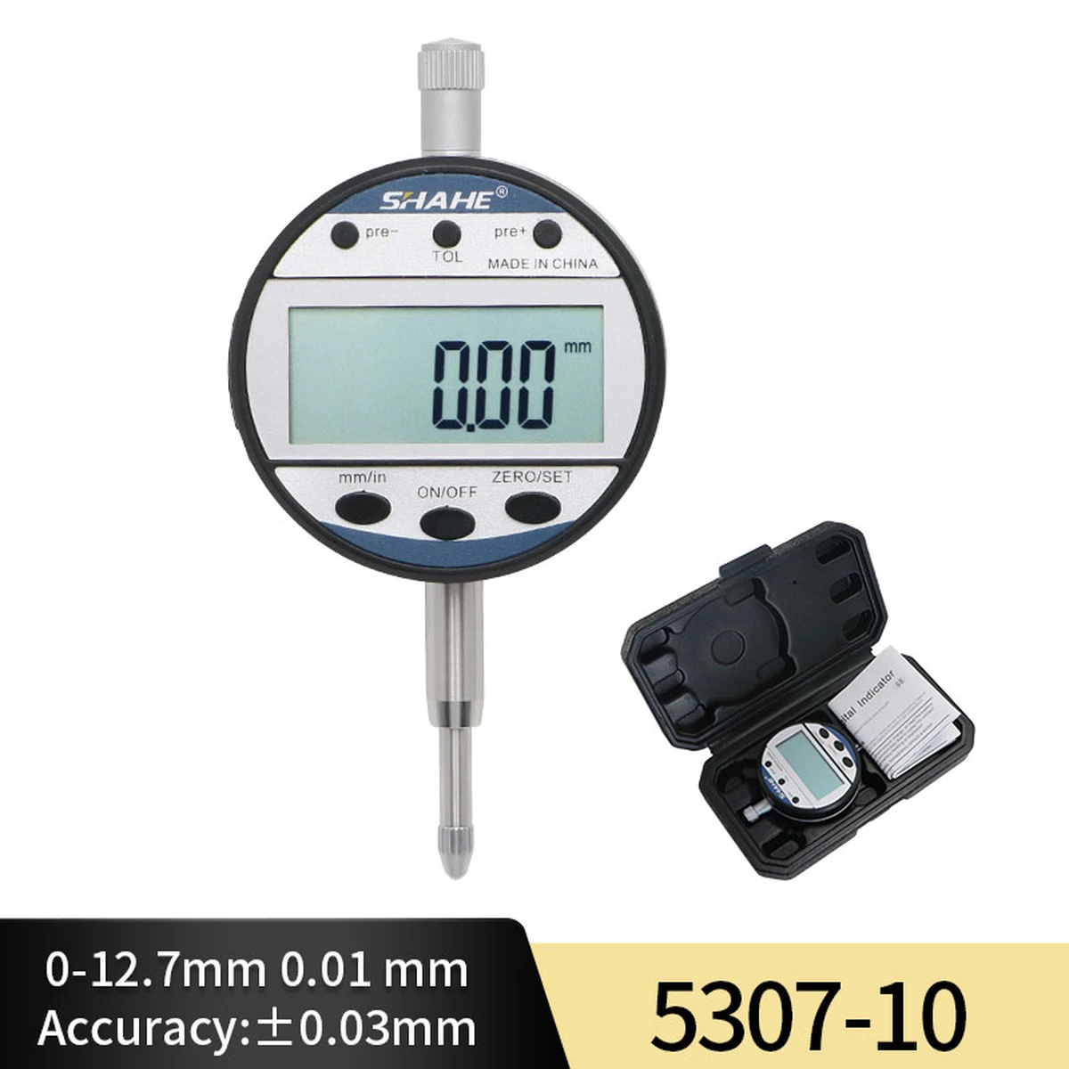 0-12.7mm 6- buttons