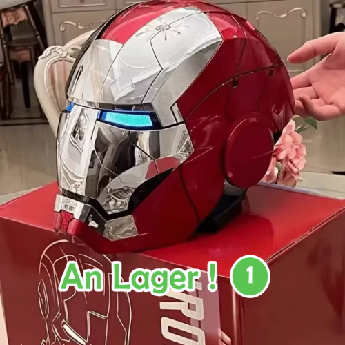 Iron Man MK5 Helmet – Automatic, Voice Control, Remote Control & LED