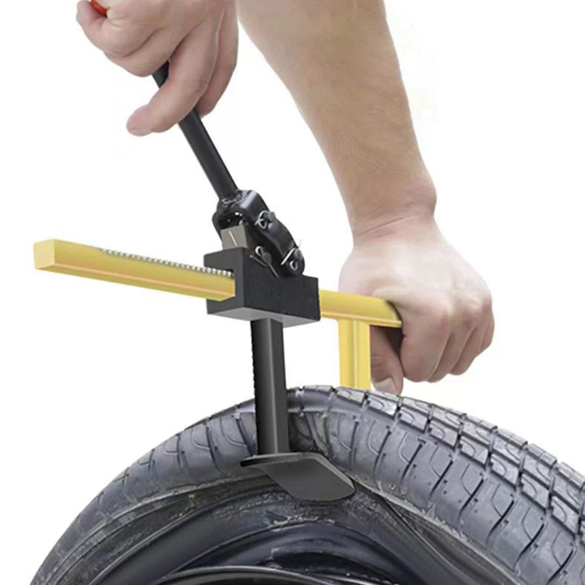 Manual steel tire changer – Robust tire mounting lever with tire bead breaker