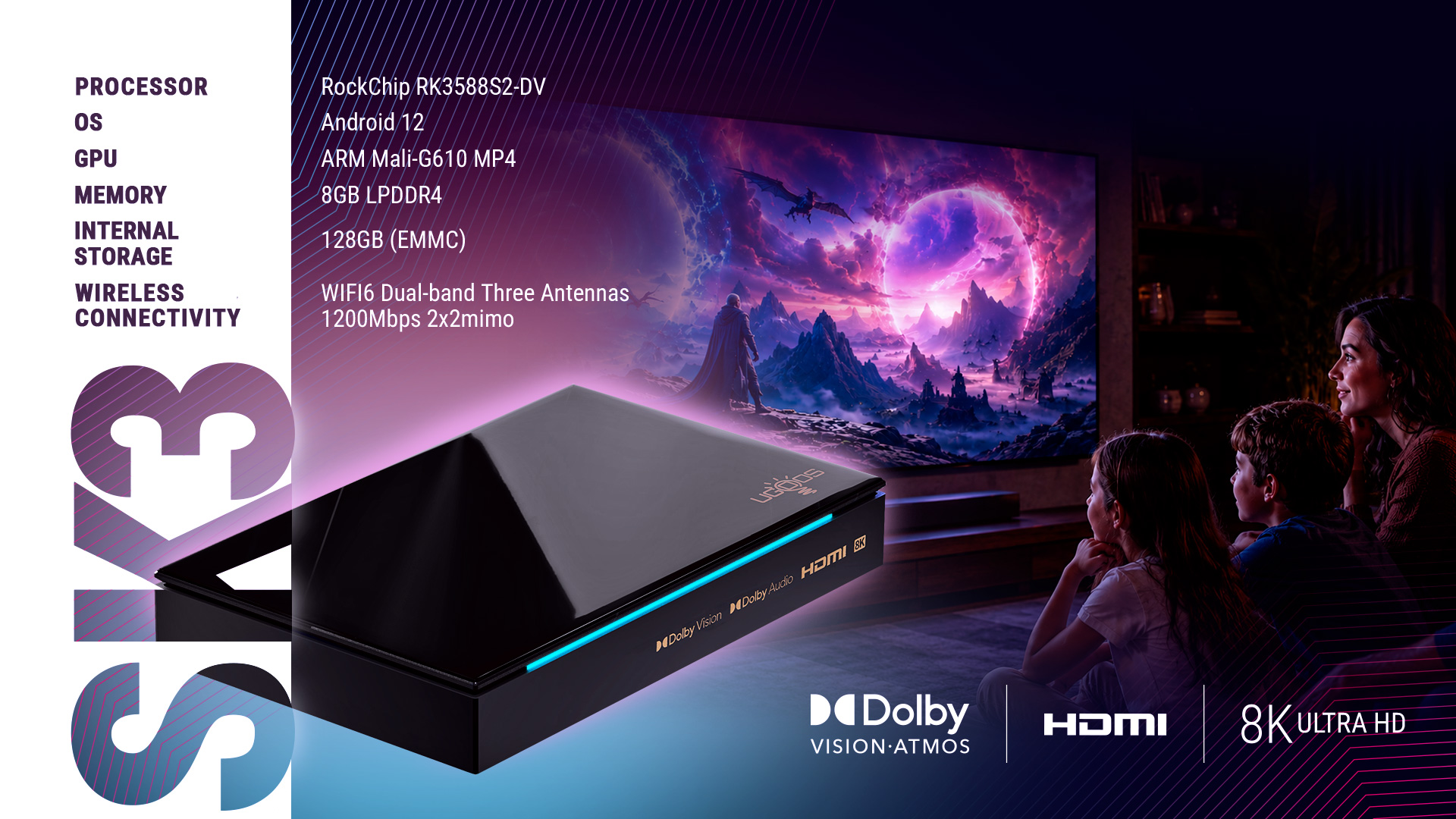UGOOS SK3 Android TV Box