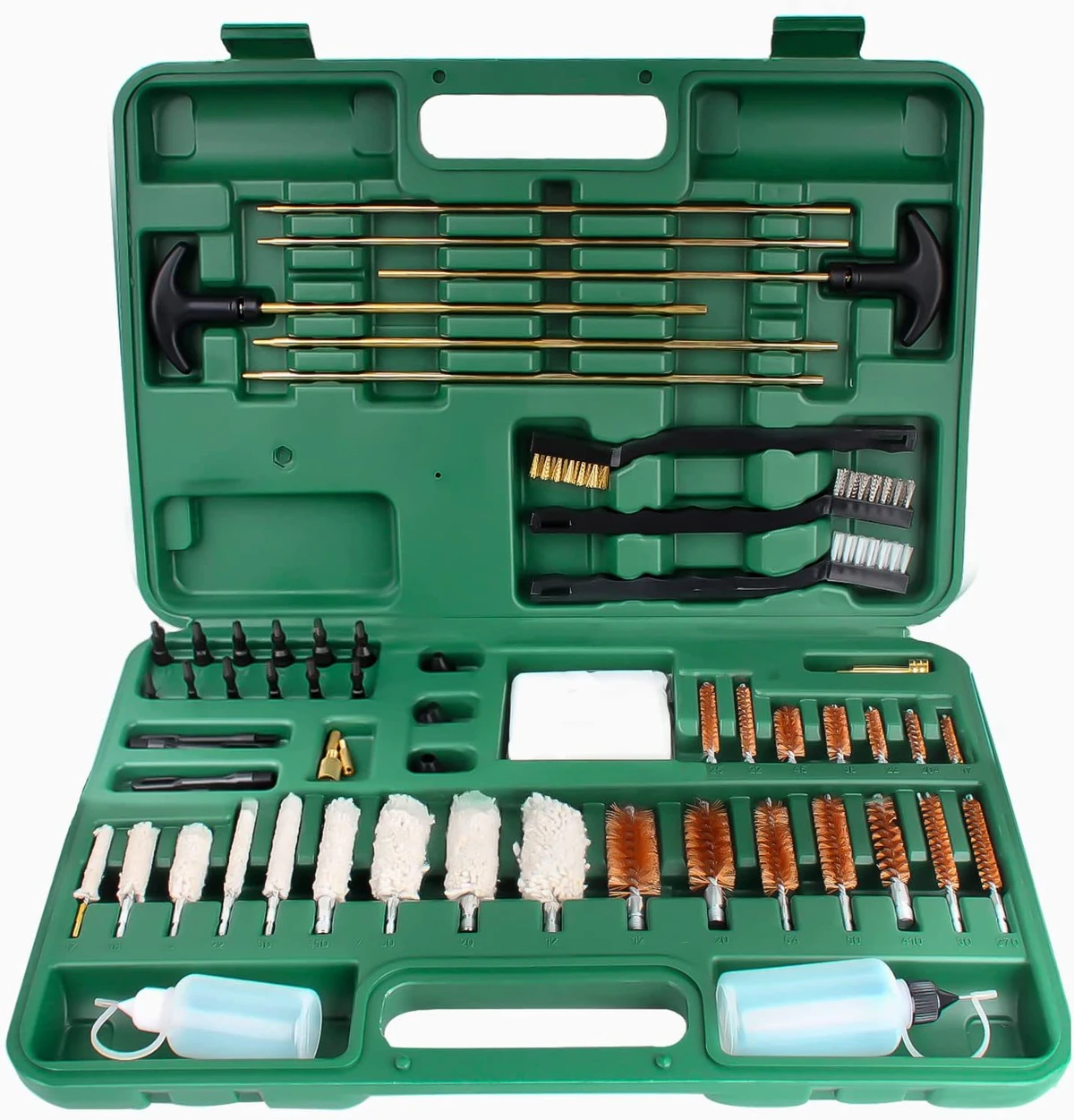 Professionelles Reinigungsset mit Messingbürsten, vielseitiges Werkzeugset für Lauf und Mechanik