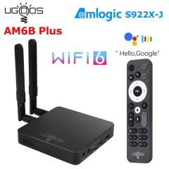 Ugoos AM6B Plus TV-Box Amlogic S922X-J Android 9.0 DDR4 4 GB RAM 32 GB ROM