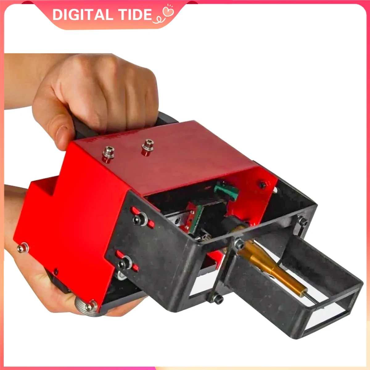Portable pneumatic dot-peen metal marking machine for VIN codes (220 x 20 mm) – chassis number marking machine