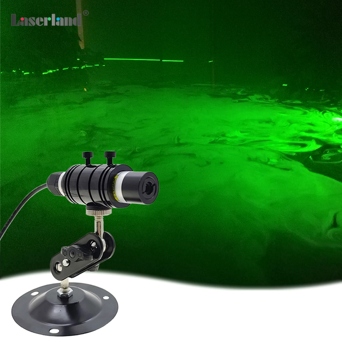 532 nm grünes Linienmodul für Lasersumpf, Laserteich, Spukhaus, Garten, Hof, Dekoration