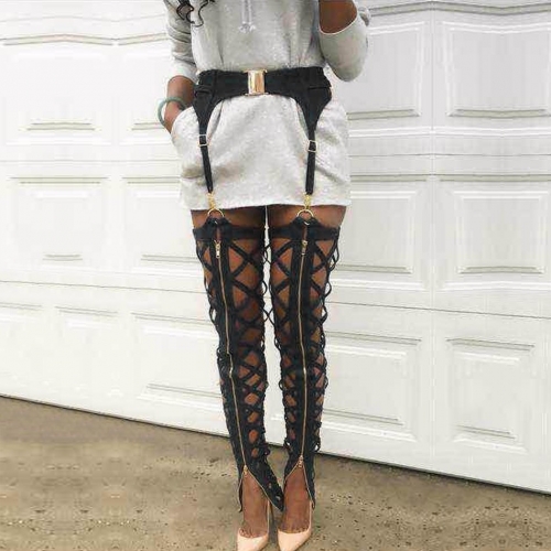 Adyce 2019 New Arrival Summer Women Black Bandage Pants Trousers Sexy Hollow Out Club Pencil Pants Sexy Celebrity Party Pants