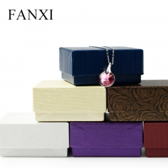 FANXI Factory Different Color Economical Jewelry Packing Cardboard Specialty Paper Box