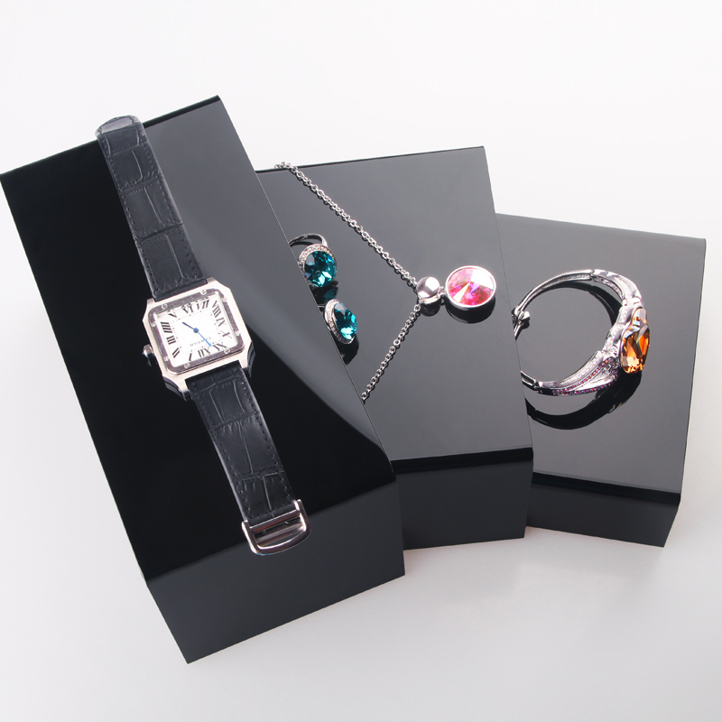 FANXI Wholesale Factory Custom white black blue Jewellery Exhibitor Kits Thickness Acrylic Jewelry Displays