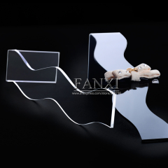 FANXI Wholesale Custom Display Rack For Boutiques Transparent Acrylic Hairpin Display Stand