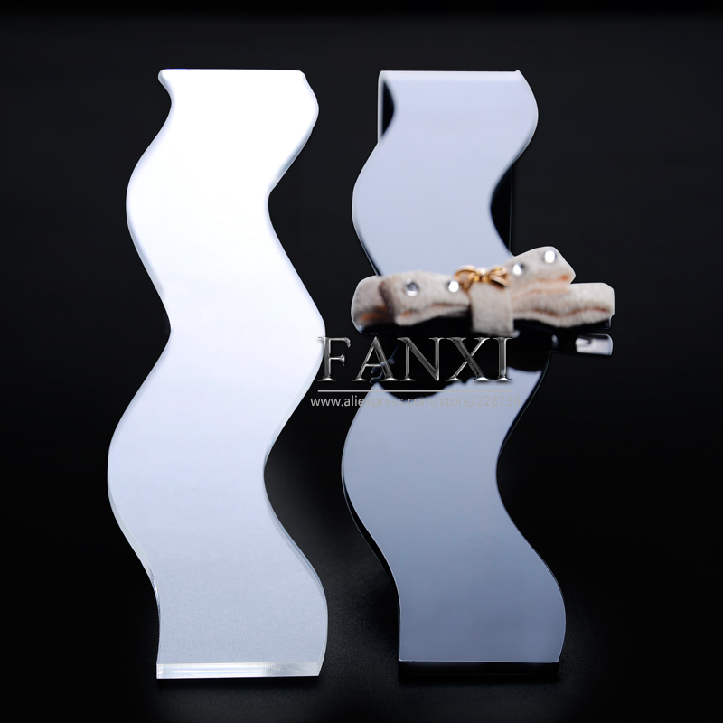 FANXI Wholesale Custom Display Rack For Boutiques Transparent Acrylic Hairpin Display Stand