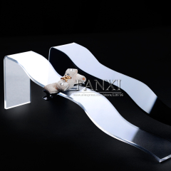 FANXI Wholesale Custom Display Rack For Boutiques Transparent Acrylic Hairpin Display Stand