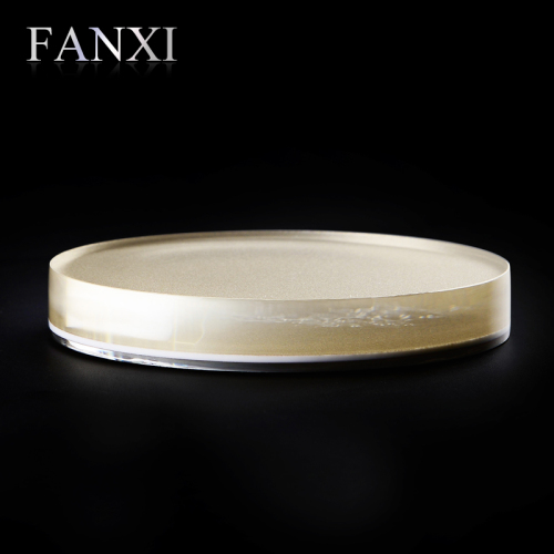 FANXI Factory Wholesale Custom Color Jewelry Display Acrylic Bracelet Bangle Display Plat