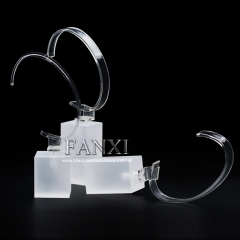 FANXI Factory Logo Custom Elegant Style Matte Acrylic Watch Display Stand
