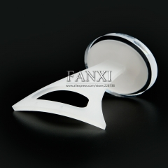 China FANXI Factory Elegant Matte Or Transparent Acrylic Earring Display Stand