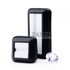 FANXI Wholesale factory custom wood crystal holder jewellery...