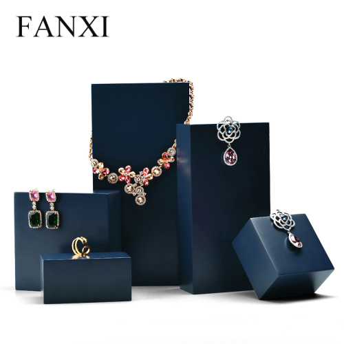 FANXI factory wholesale custom logo luxury jewelry display shelves necklace stand for earring
