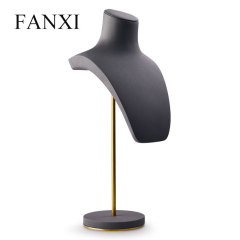 FANXI factory wholesale custom logo mannequins jewelry display spinner stand jewelry display shelves