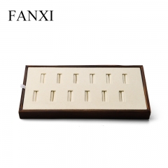 FANXI Custom Luxury high quality wooden display for jewelry display