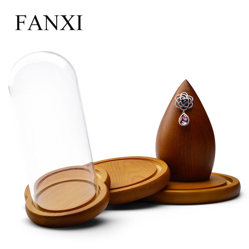 FANXI factory wholesale custom logo finger ring display stand holder