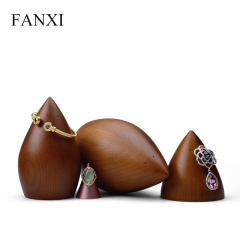 FANXI Custom Luxury round jewelry display stand for finger ring organizer ring holder