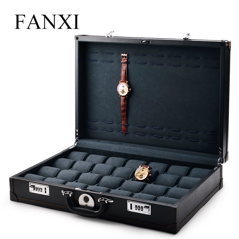 FANXI factory custom logo luxury watch gift storage box